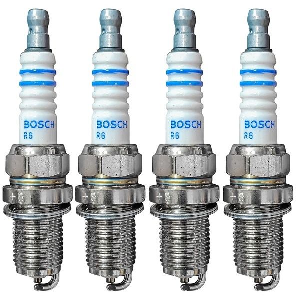 شمع خودرو بوش مدل fr7dc پایه کوتاه مناسب برای پراید بسته 4 عددی